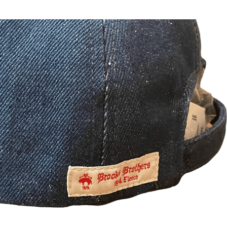 新品 BROOKS BROTHERS DENIM  CAP ”MADE IN USA”