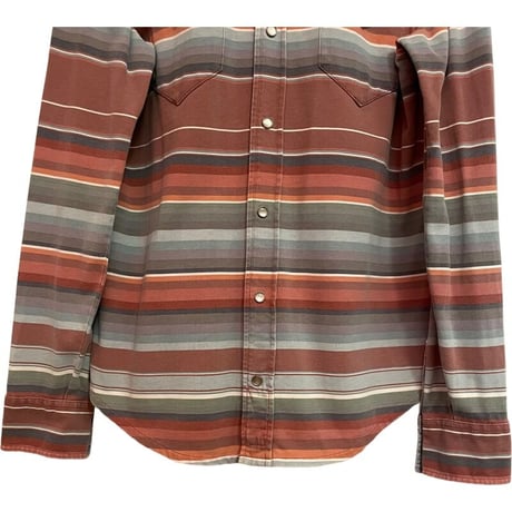 USED   DOUBLE RL SERAPE WESTERN SHIRTS
