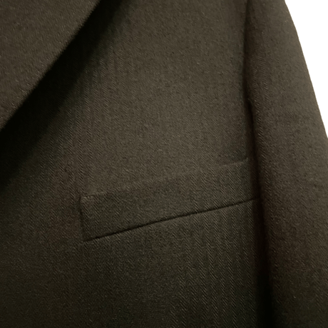 USED VINTAGE MORNING COAT ”100%PURE WOOL” MADE IN ENGLAND