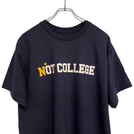 新品　USNA”NOT COLLEGE" TSHIRTS #2