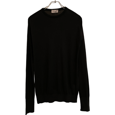 新品　JOHN SMEDLEY CREWNECK KNIT  100% SEA ISLAND COTTON  "MADE IN ENGLAND"