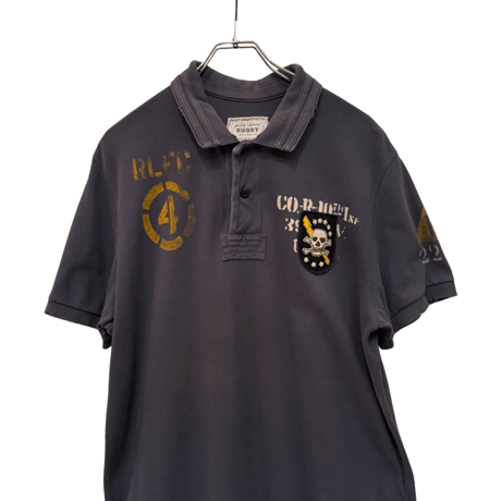 USED POLO RUGBY STENCIL POLO SHIRTS