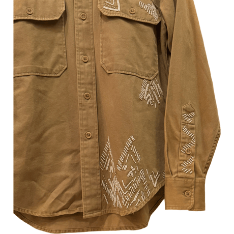 新品　POLO RALPH LAUREN BEADS MILITARY SHIRTS OUTLET品