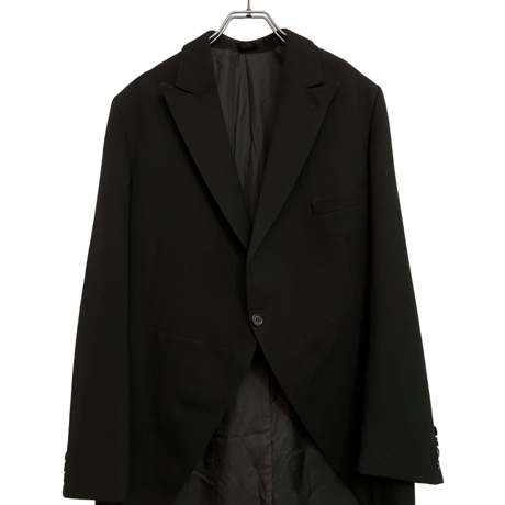 USED VINTAGE MORNING COAT ”100%PURE WOOL” MADE IN ENGLAND
