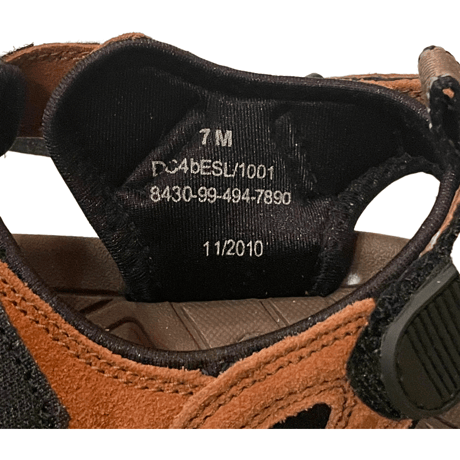 DEAD STOCK BRITISH ARMY TROPICAL SANDAL SIZE7 #1