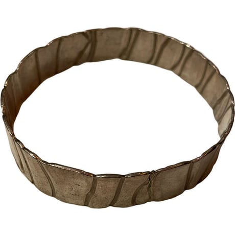 VINTAGE SILEVER  TOOLED BRACELET  ”MADE IN UK”