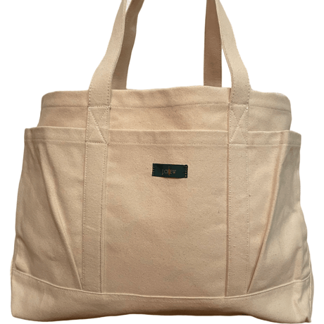 新品　J CREW HEAVY WEIGHT CANVAS TOTE BAG