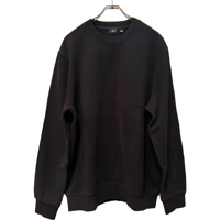 新品　J CREW CREWNECK SWEAT MATT BLACK