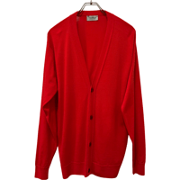 新品　JOHN SMEDLEY V-NECK CARDIGAN #1  100%MERINO WOOL  MADE IN ENGLAND