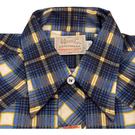 DEADSTOCK 1960s~70s H BAR C  WESTERN SHIRTS MADE IN USA