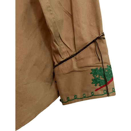 VINTAGE CT-TWILL WESTERN SHIRTS　"BOOTS&BUFFALO SKULL"