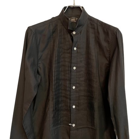 新品 DOUBLE RL ”BLACK” DRESS SHIRTS (OUTLET品)