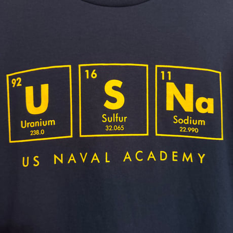 USNA BOX LOGO TEE