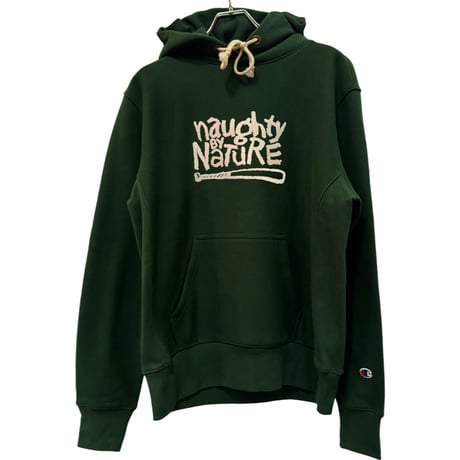 新品　CHAMPION REVERSWEAVE HOODIE  "NAUGHTY BY NATURE"