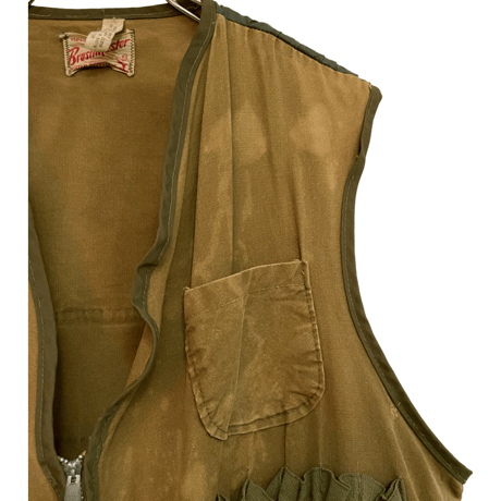 VINTAGE (USED) 1950s~1960s UTILITY HUNTING VEST