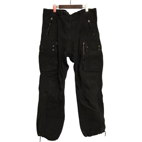 USED DOUBLE RL BLACK CARGO HEAVY WEIGHT COTTON