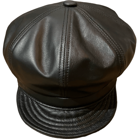 新品　NEW YORK HAT LAMB LEATHER SPITFIRE CASQUETTE MADE IN USA
