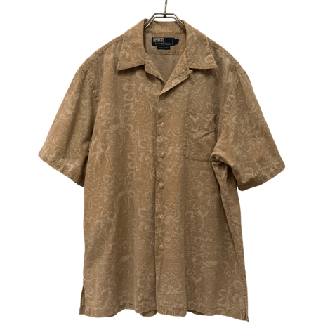 USED VINTAGE   POLO RALPH LAUREN S/S OPEN COLLAR SHIRTS
