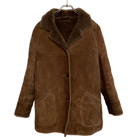 USED VINTAGE SHEARLING COAT ”MADE IN ENGLAND”