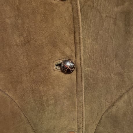 USED VINTAGE SHEARLING COAT ”MADE IN ENGLAND”