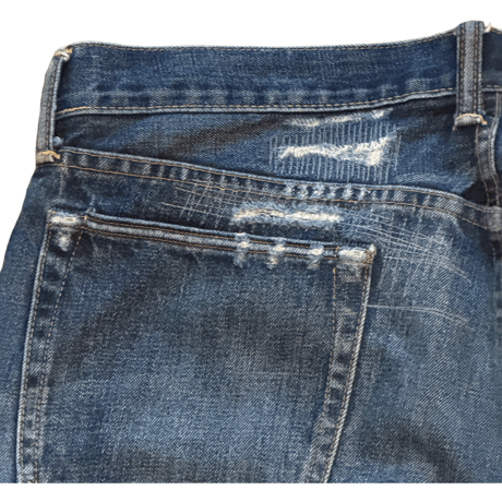 USED DOUBLE RL SLIM FIT DENIM