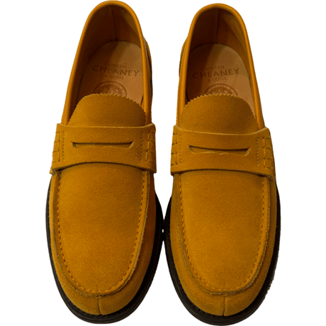 新品　 JOSEPH CHEANY&SONS  DOVER LOAFER"YELLOW”
