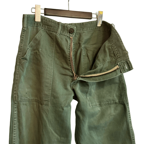 VINTAGE US ARMY OG107  BAKER PANTS