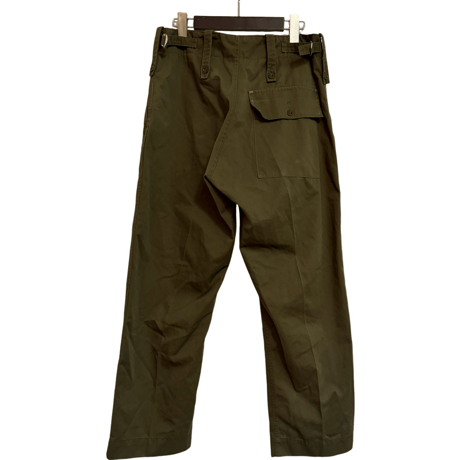 USED UK MILITARY OD SURPLUS TROUSER