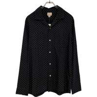 新品　J CREW POLKA DOT WOOL BLEND CAMP SHIRTS