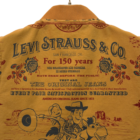 新品　Levis×TOY STORY CANVAS DUCK VEST
