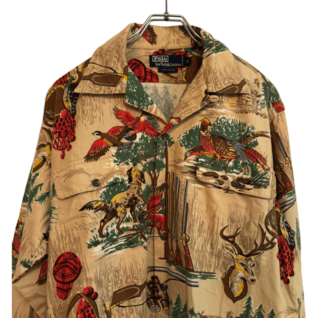 USED "VINTAGE"POLO RALPH LAUREN  CAMP SHIRTS