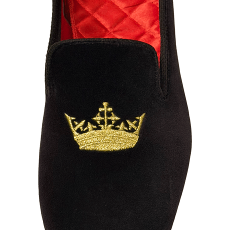 NEW BROOKS BROTHERS(PEAL&co) VELVET SLIPPER”MADE IN ENGLAND"