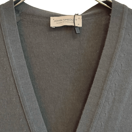 新品　JOHN SMEDLEY  WOOL WAIST COAT  "MADE IN ENGLAND"