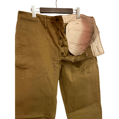USED DOUBLE RL OFFICERS CHINO TROUSER