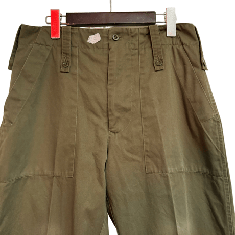 USED UK MILITARY OD SURPLUS TROUSER
