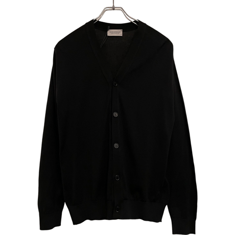 新品　JOHN SMEDLEY V-NECK CARDIGAN LIGHT WEIGHT 100%SEA ISLAND COTTON  MADE IN ENGLAND #1