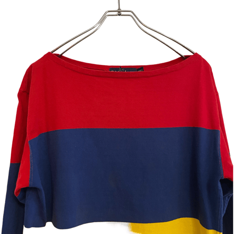 USED 80s Ralph Lauren BOATNECK SHIRTS MADE IN USA