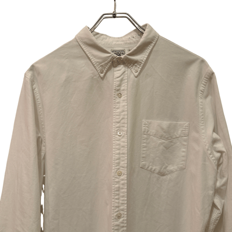 USED DOUBLE SELVEDGE OXFORD WHITE SHIRTS