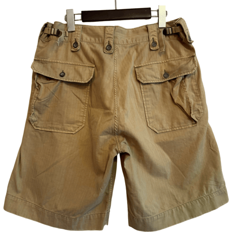 USED DOUBLE RL HBT SHORTS