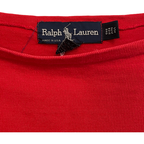 USED 80s Ralph Lauren BOATNECK SHIRTS MADE IN USA