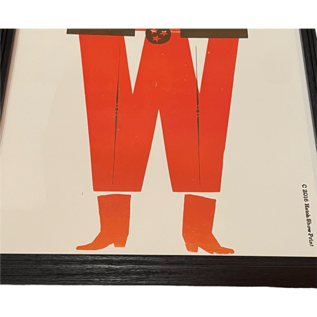 新品　 HATCH SHOW PRINT POSTER DAGITAL COWBOY MADE IN USA
