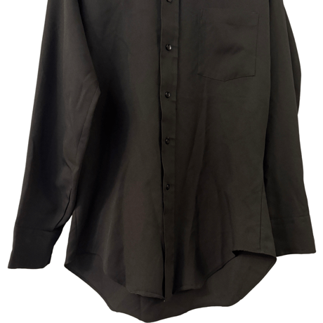 USED　VINTAGE 1960s-70s SEARS BLACK SHIRTS　MADE　IN JAPAN