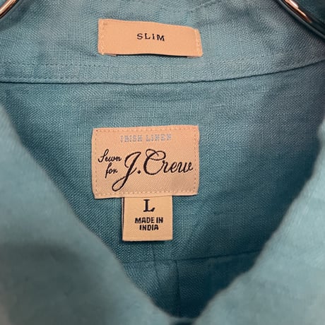 新品　J CREW IRISH LINEN BD SHIRTS"BAIRD McNUTT"