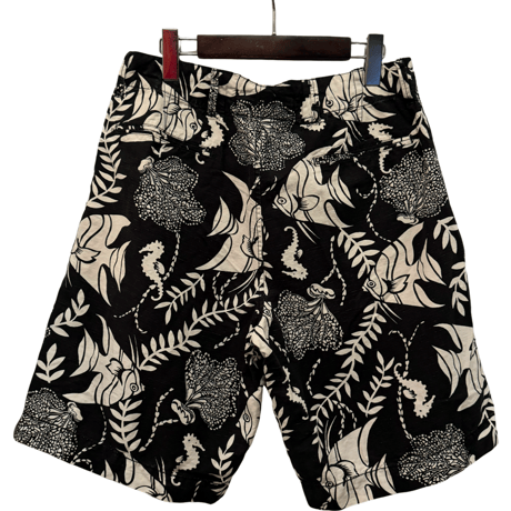USED POLO RALPH LAUREN SILK LINEN SHORTS