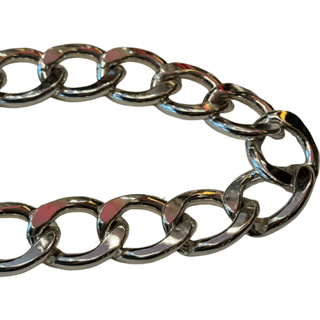 USED LAUREN  RALPH LAUREN CHAIN NECKLACE/ DOUBLE BRACELET