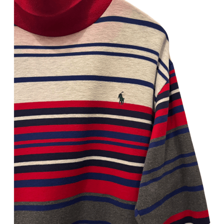 USED  POLO RALPH LAUREN TURTLE NECK KNIT SHIRTS MADE IN USA