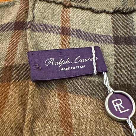 新品　RALPH LAUREN PURPLE LABEL POCKET SQUEA