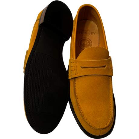新品　 JOSEPH CHEANY&SONS  DOVER LOAFER"YELLOW”