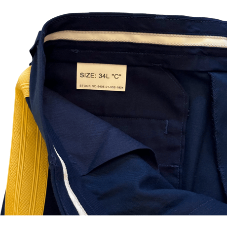USED US MILITARY OFFICERS LINE TROUSERS