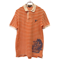 USED POLO RUGBY GRAPHIC PRINT POLO SHIRTS